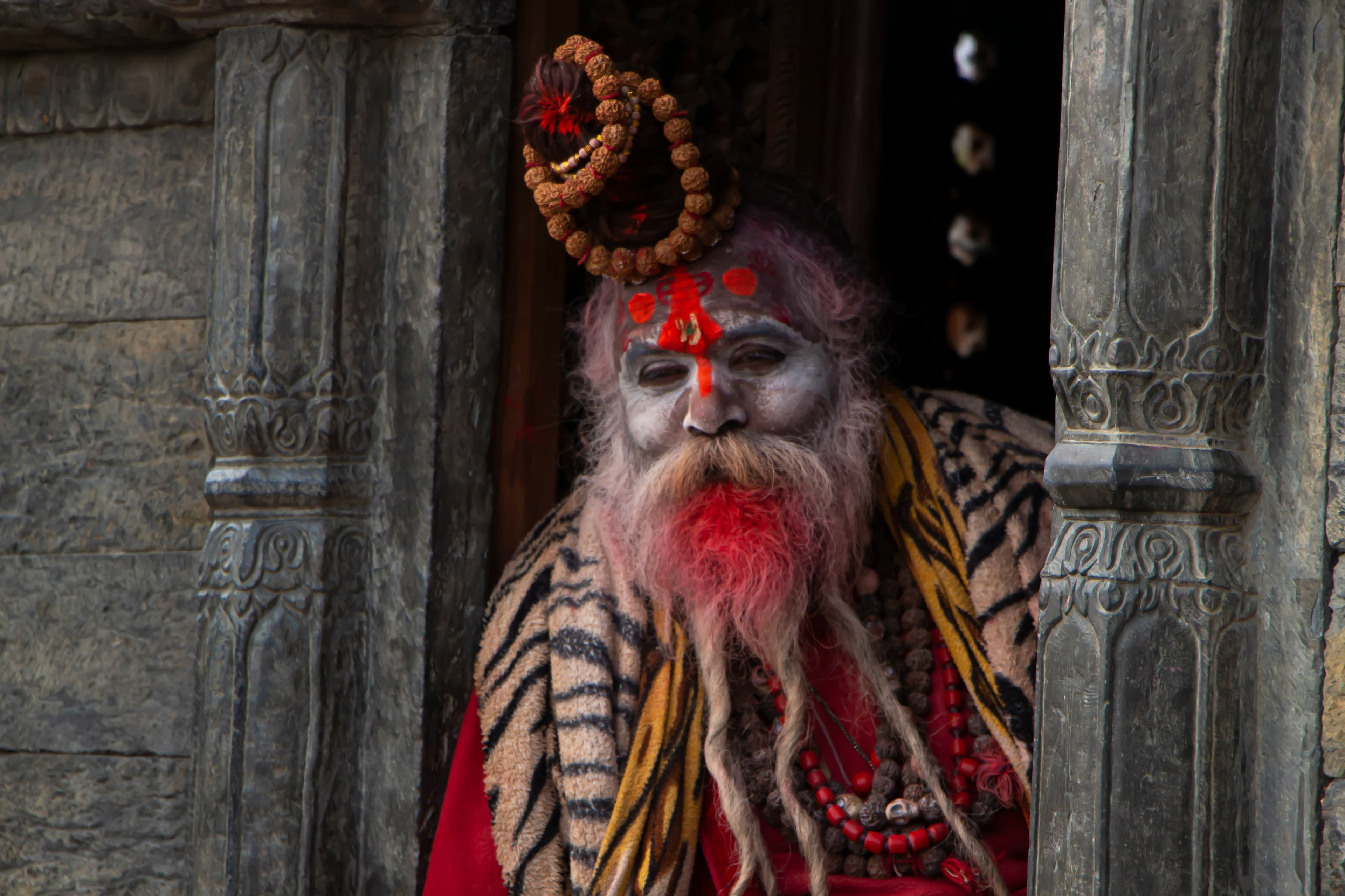 Festival atmosphere at Pashupatinath Temple