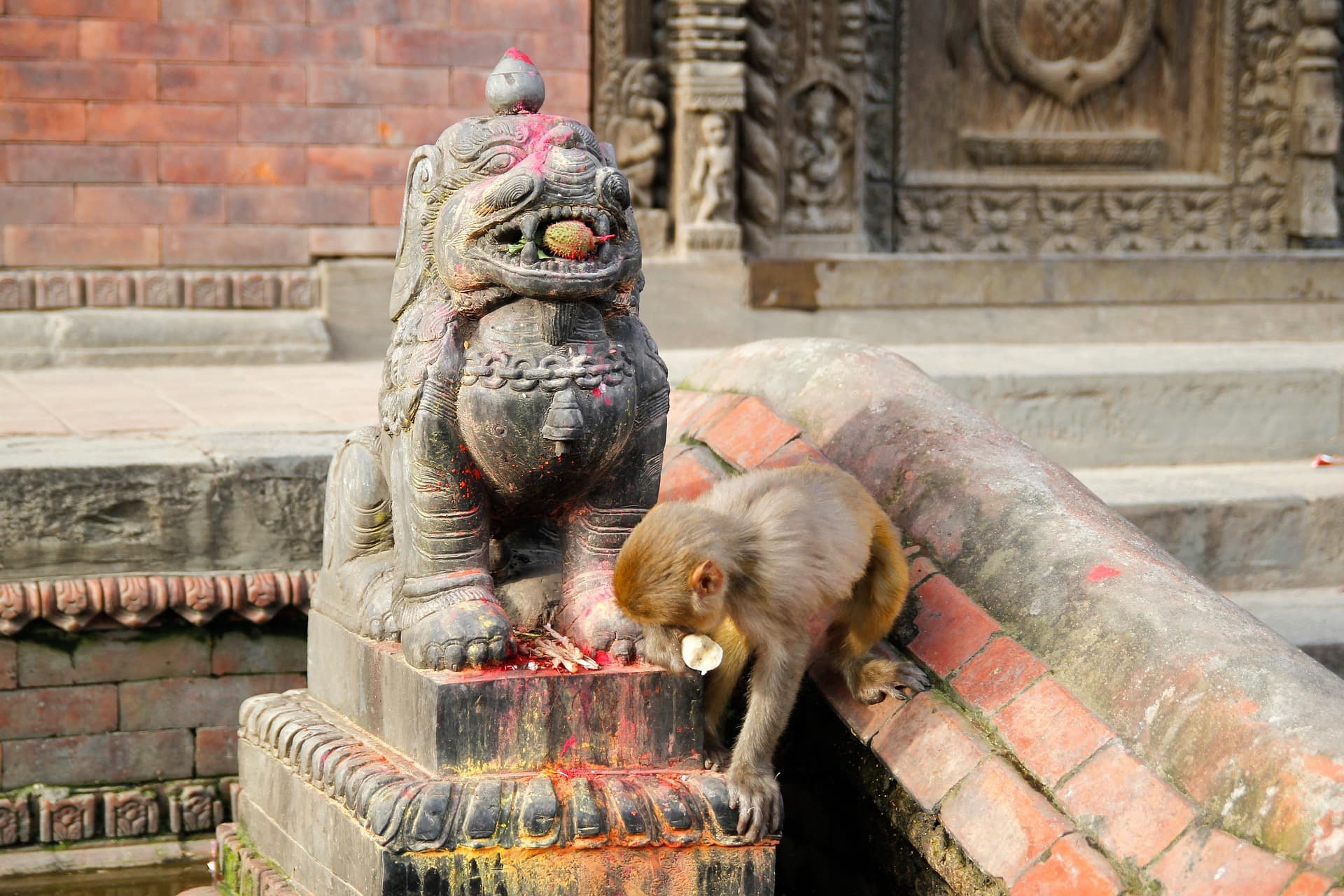 Layered pagoda roof of Pashupatinath Temple